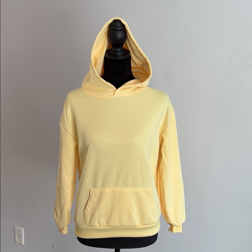Yellow Hoodie -GIRLS
